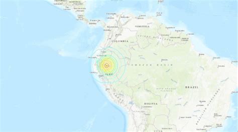 Sismo De Magnitud 7 5 Afecta El Norte De Perú Fotos Videos La