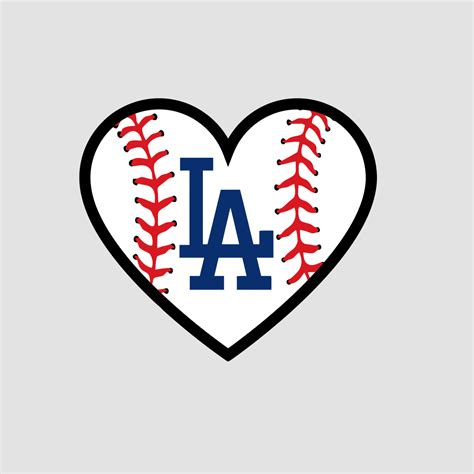 Los Angeles Dodgers Svg Sports Logo Svg Mlb Svg Baseball Svg Inspire