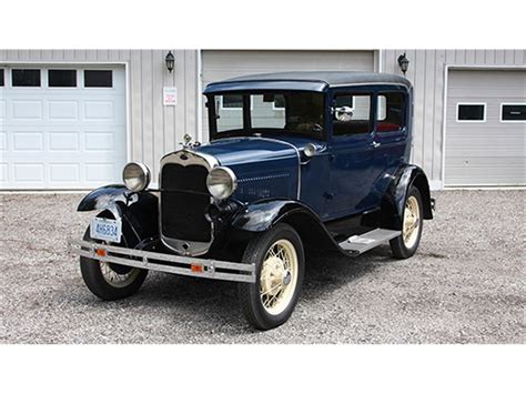 1930 Ford Model A Deluxe Tudor Sedan For Sale Cc