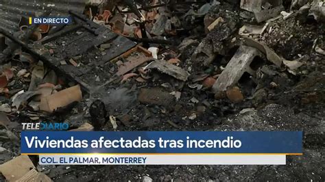 Familias Quedan A La Deriva Tras Incendio Que Consumió Tejabanes En Monterrey Telediario México