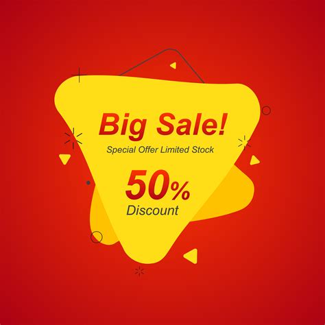 Big Sale Banner Design 1082719 Vector Art at Vecteezy