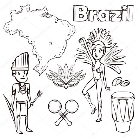 The best free Brazil drawing images. Download from 104 free drawings of ...