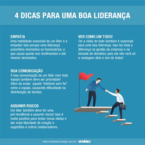 4 dicas para uma boa liderança Envision Tecnologia