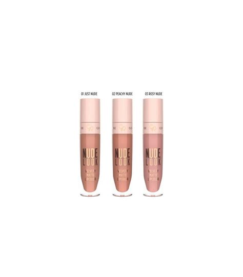 Golden Rose Nude Look Velvety Matte Lipcolor Likit Mat Ruj
