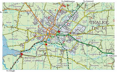 Map of Tralee