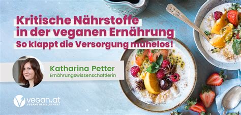 Nachschau Webinar Kritische N Hrstoffe In Der Veganen Ern Hrung