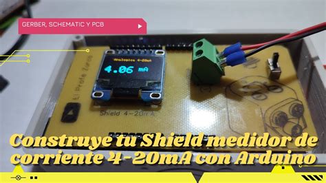 Shield Para Arduino Medidor De Corriente 4 20mA Para Lectura Se