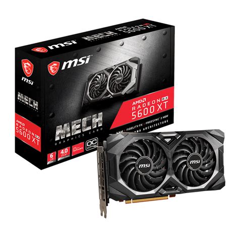 Vga Msi Radeon Rx Xt Mech Oc Gb Gddr