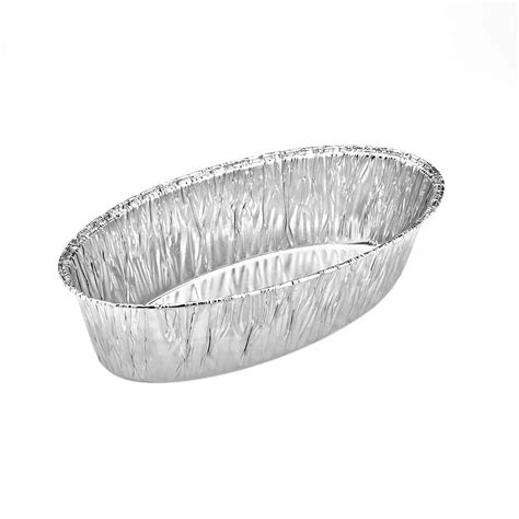 Heavy Duty Aluminum Foil Large Oval Baking Pan 10 63 L X 5 25 W X 2