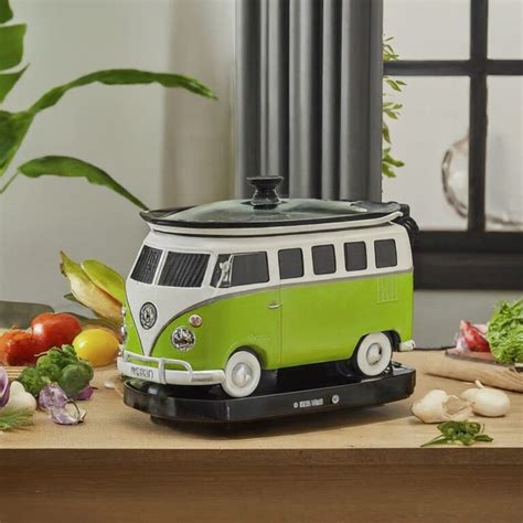 Volkswagen Bus Shaped Slow Cookers Infusing Retro Vibes Into Your