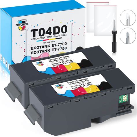 Amazon Epson Ink Maintenance Box For EcoTank ET 7700 And ET 7750