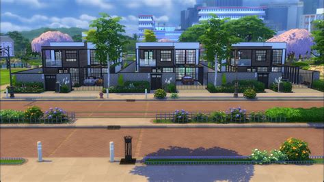 Condomínio de Casas Modernas Parte 4 The Sims 4 Speed Build YouTube