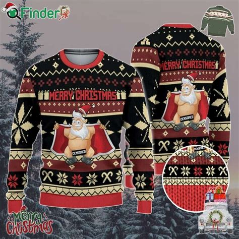 Dirty Christmas Santa Claus Naked Red Q Finder Trending Design T Shirt