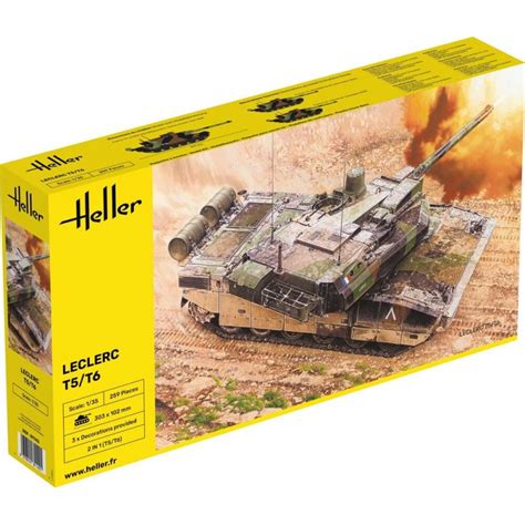 Leclerc T5 T6 1 35 Heller Tank HEL 81142