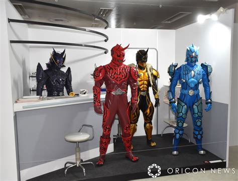 Oricon News（オリコンニュース） On Twitter 『the仮面ライダー展』内覧会 『電王』イマジンズや仮面ライダー立像など