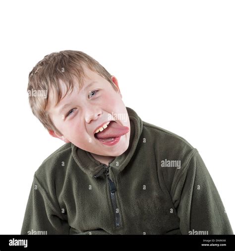 Boy Sticking Tongue Out High Resolution Stock Photography And Images