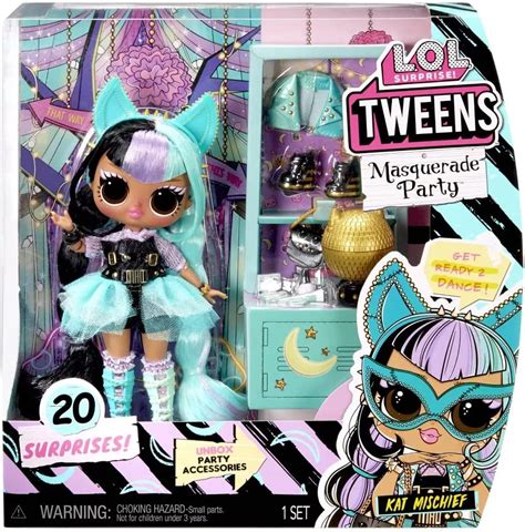 LOL Surprise Tweens Masquerade Party Fashion con 20 Sorpresas Muñeca