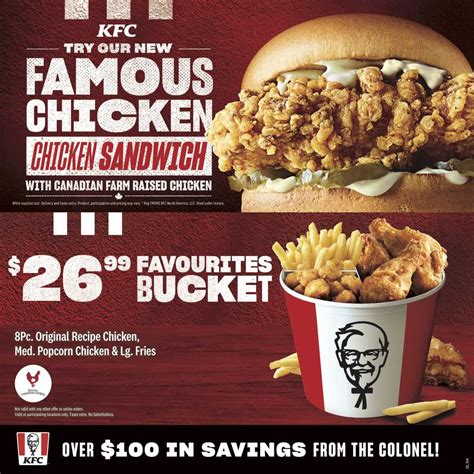 KFC Canada Coupons YT Until July 4 2021