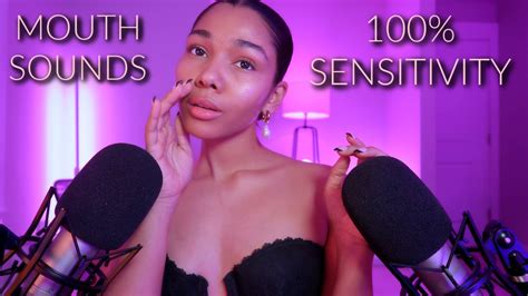 Asmr Fast And Aggressive Mouth Sounds At 100 Sensitivity Trigger