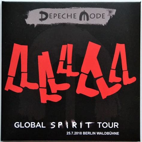 DEPECHE MODE Global Spirit Tour Berlin Waldbuhne 25 07 2018 2CD EU