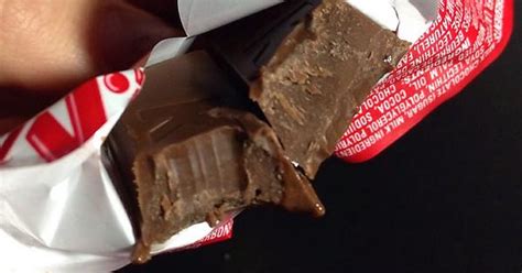 My Sister Got A Kit Kat That Was Pure Chocolate With No Wafer From Trick Or Treating Imgur