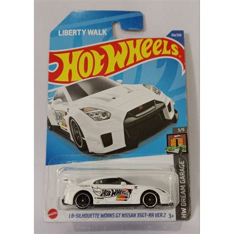 Jual HOT WHEELS NISSAN R LBWK PUTIH LB SILHOUETTE WORKS GT NISSAN GT RR VER Shopee Indonesia