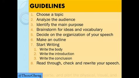 Writing A Political Speech Guidelines DOs AND DONT S YouTube