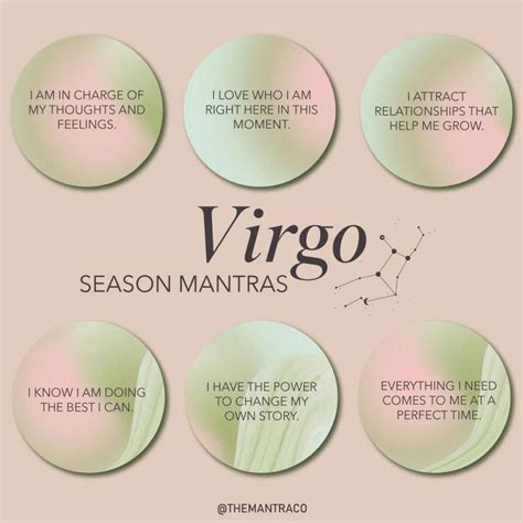 Virgo Season Mantras – The Mantra Collective