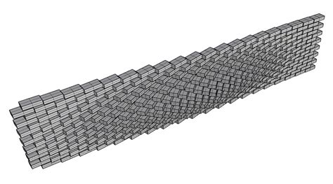 Parametric Brick Wall With Grasshopper Grasshopper Mcneel Forum