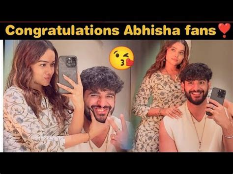 Abhisha Cute Moment In Mumbai Manisha Rani And Abhishek Malhan Fukra