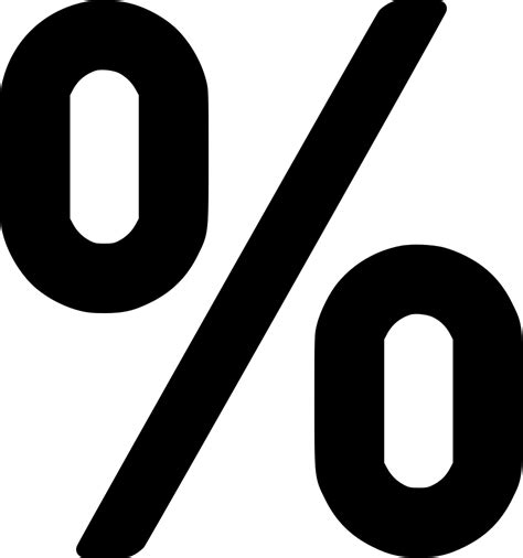 Percentage Icon Transparent File - PNG Play
