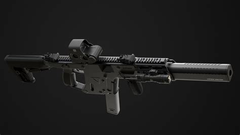 ArtStation - Kriss Vector Gen 2 Sub-D | Resources