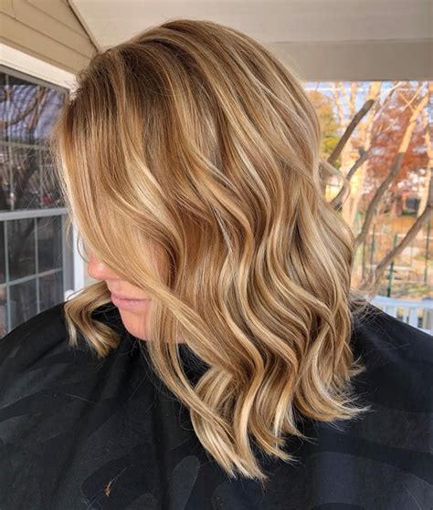 Warm Blonde Balayage Hand Painted Highlights Artofit