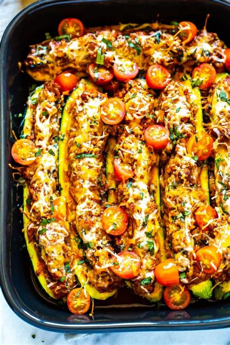 The Best Italian Zucchini Boats Easy Recipes To Make At Home