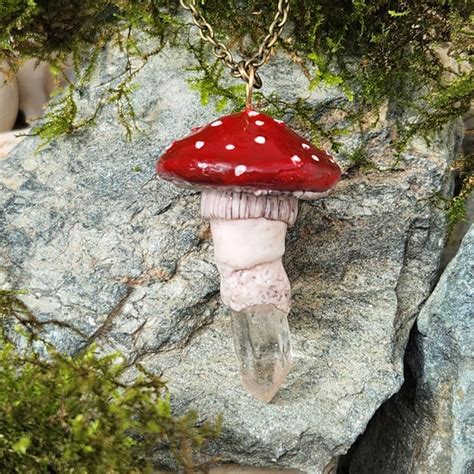 Fly Agaric Amanita Muscaria Mushroom Polymer Cl Folksy