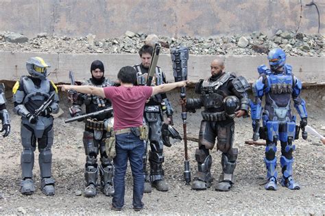 Behind The Scenes: Live Action Red vs Blue episode : r/halo