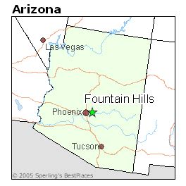 Fountain Hills Arizona Map | Australia Map