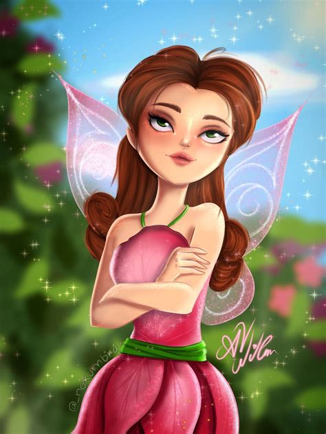 Rosetta Lindos Dibujos Tumblr Arte En Lienzo Hadas Tinkerbell