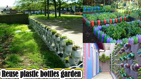 Brilliant Ways To Reuse Plastic Bottles Garden Bottle Garden Garden