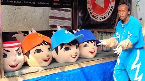 Badut Boboiboy Menemukan Kumpulan Kepala Badut Disaung Drama Badut