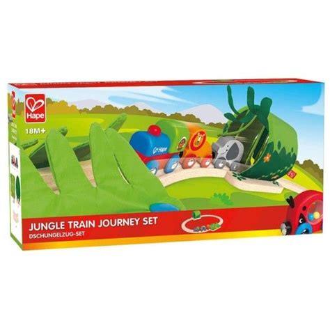 Circuit Train En Bois Dans La Jungle Hape Ekobutiks L Ma Boutique