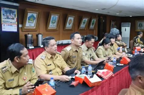 Pj Bupati Hulu Sungai Utara Hadiri Rakor Penjabat Kepala Daerah Di