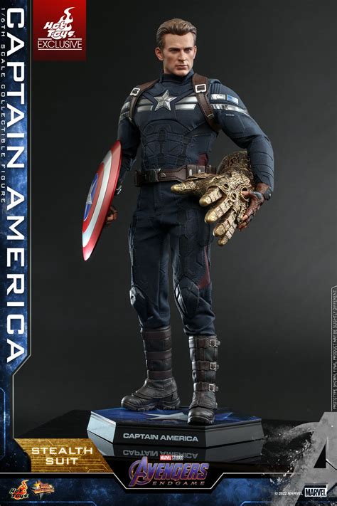 Hot Toys Mms Avengers Endgame Captain America Stealth Suit