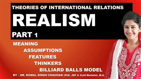 What is Realism I Realist Theory in International Relations I UPSC PSIR ...