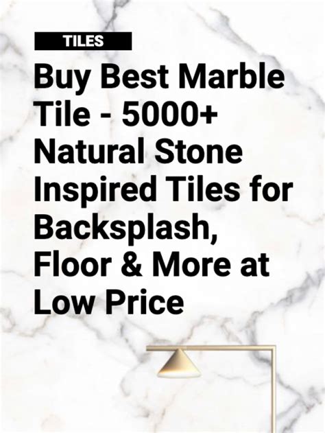 Buy Best Modern Marble Tile - 5K Natural Stone Tiles Backsplash, Floor ...