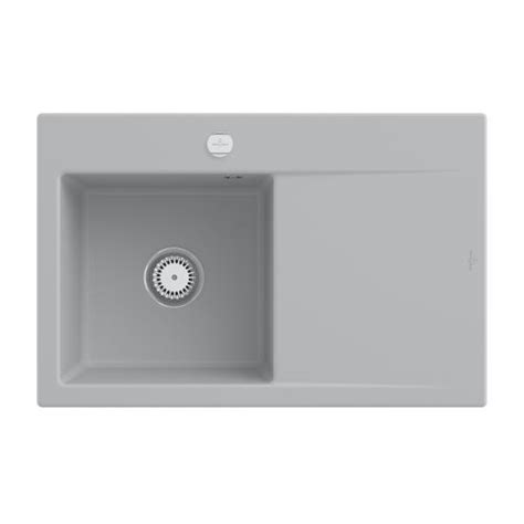 Villeroy & Boch Subway Style 45 Küchenspüle hellgrau - 334802SMHL12 ...