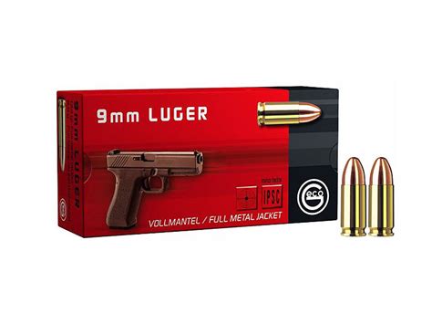 Waffenbrüder GECO 9 mm Luger Vollmantel Rundkopf 124 grs 20