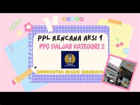 Ppl Ppg Daljab Kategori Tahun Unesa Aksi Pbl Matematika