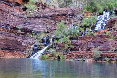 Circular Pool At Dales Gorge In Karijini National Park Pilbara Region