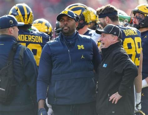 Sherrone Moores First Michigan Football Coaching Staff Maize